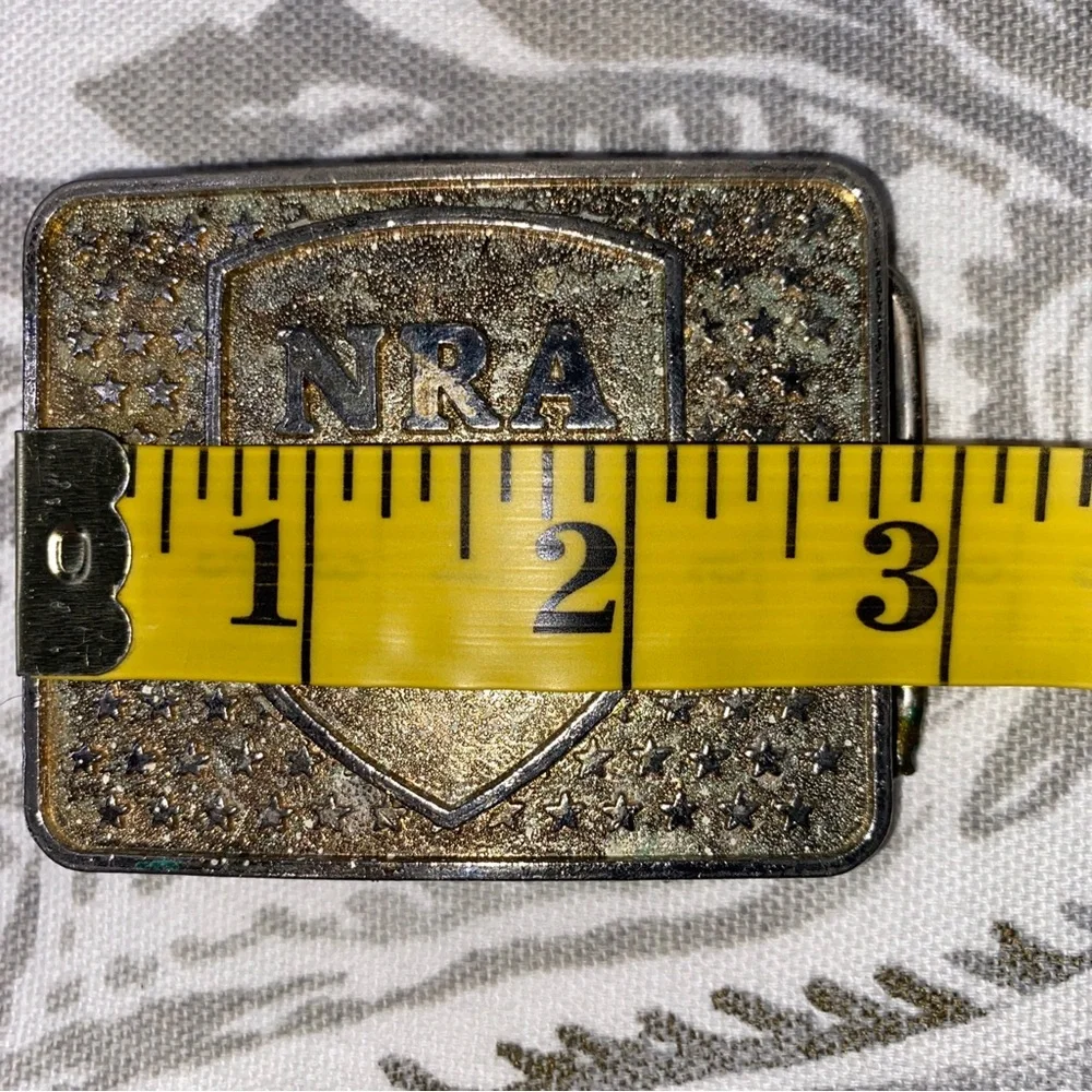 Vintage NRA buckle 2 Million Club Patriotic‎ American USA Rifle